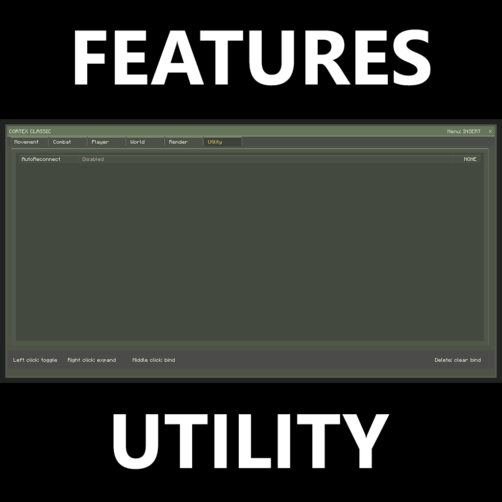 Cortex Classic – Advanced Utility Client (Forge 1.12.2)