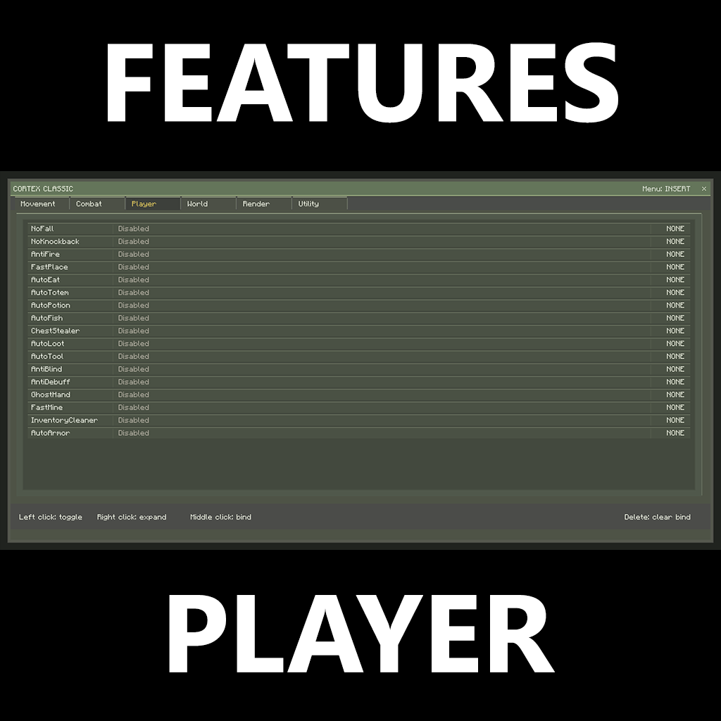 Cortex Classic – Advanced Utility Client (Forge 1.12.2)