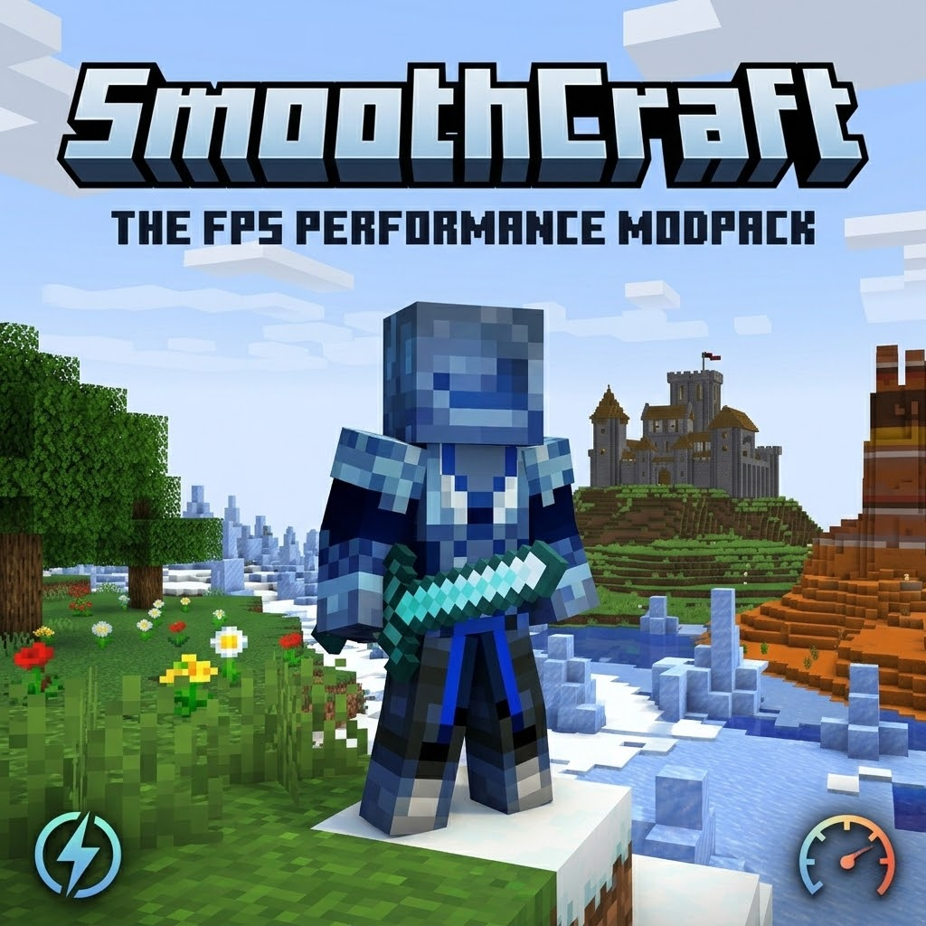 SmoothCraft – Pro FPS Performance Setup for Minecraft (Fabric 1.21.11)